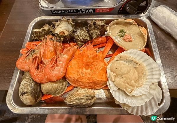 1.  日本美食之旅🤤！海鮮壽喜燒超正😋！ #日本 #美食