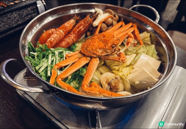 1.  日本美食之旅🤤！海鮮壽喜燒超正😋！ #日本 #美食