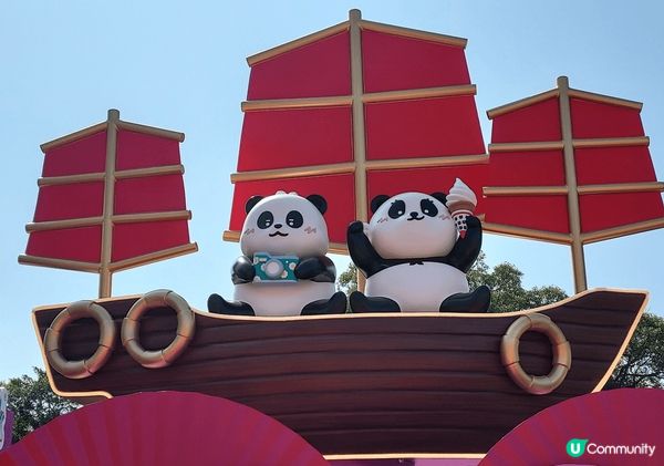 # 甜甜蜜蜜過新年 林村許願 花車巡遊迎佳節