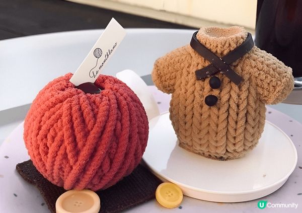 Le Montblanc嘅毛線球蛋糕真係人氣打卡之選！個蛋糕...