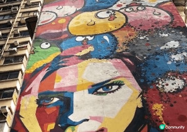 西營盤 ARTLANE 是新興的壁畫打卡勝地，集合了9名本地...