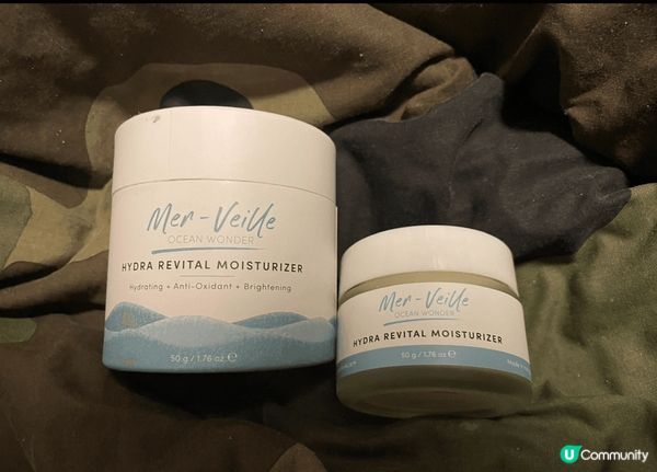 圖1. 香港本地品牌 Mer-Veille 嘅海洋修復煥采面...