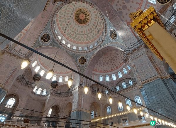 土耳其唔同教堂嘅打卡熱點，伊斯坦堡必去教堂拱頂