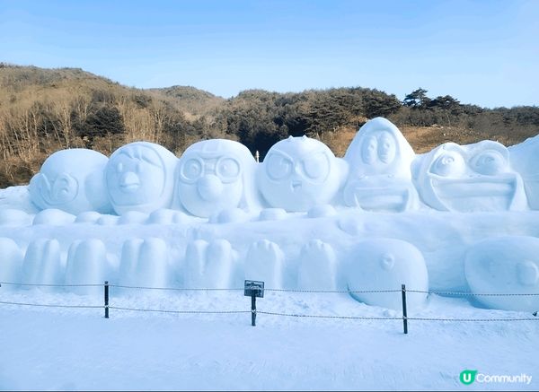 韓國超有代表性嘅冬季慶典 ~ 青陽七甲山噴泉冰柱節，場內不但...