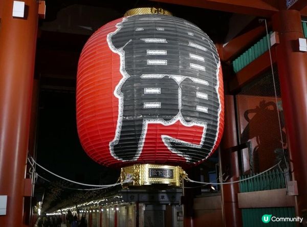 🇯🇵東京。夜遊淺草寺 雷門 x 夜櫻。