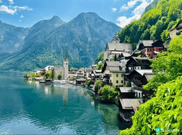 奧地利哈爾斯塔特(Hallstatt)嘅風景真係靚到好似幅畫...