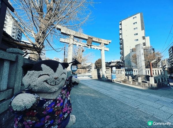 晨早去⛩️東京今戶神社。呢個神社係求緣結。大量招財貓！！我都...