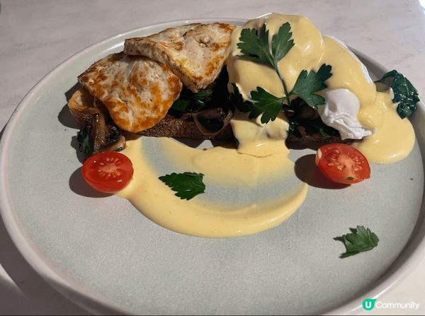 在異地享受豐富早餐，加上一杯美味咖啡👍不過咖啡都是Melbo...