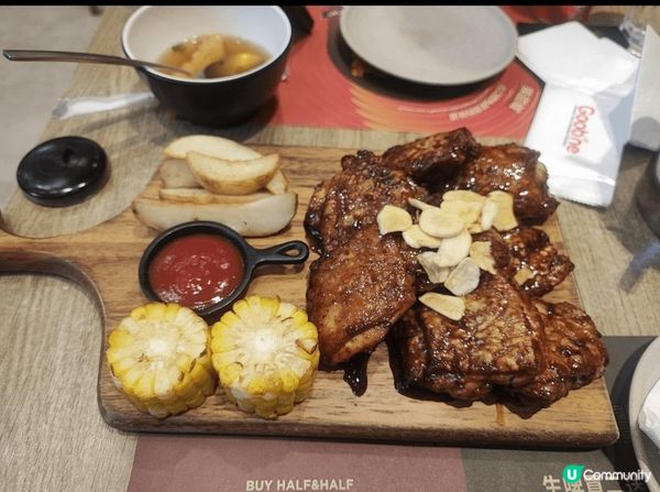 Goobne 炸雞， 非常好味道，做下午茶very good...