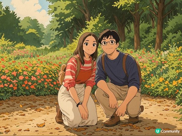 我同男朋友成日都會四周圍去影相！去睇屯門海岸線，又會北上睇花...