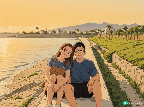 我同男朋友成日都會四周圍去影相！去睇屯門海岸線，又會北上睇花...