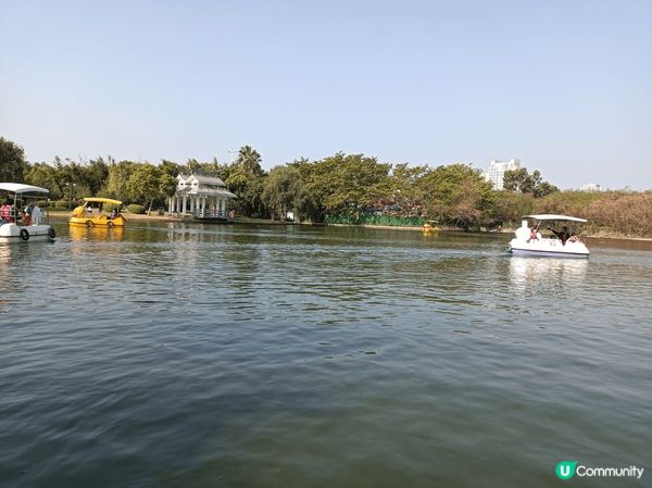 廈門南湖公園，當地居民日常休憩的地方，圍着湖邊漫步令人寫意，...