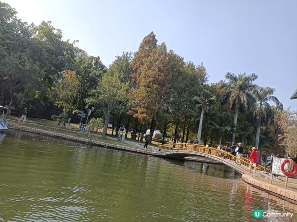 廈門南湖公園，當地居民日常休憩的地方，圍着湖邊漫步令人寫意，...