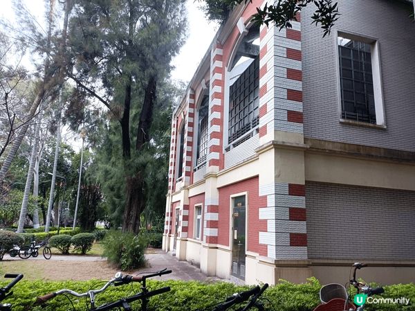 被譽為最美大學的廈門大學，環境優美亦充滿復古氣息，湖上的黑天...