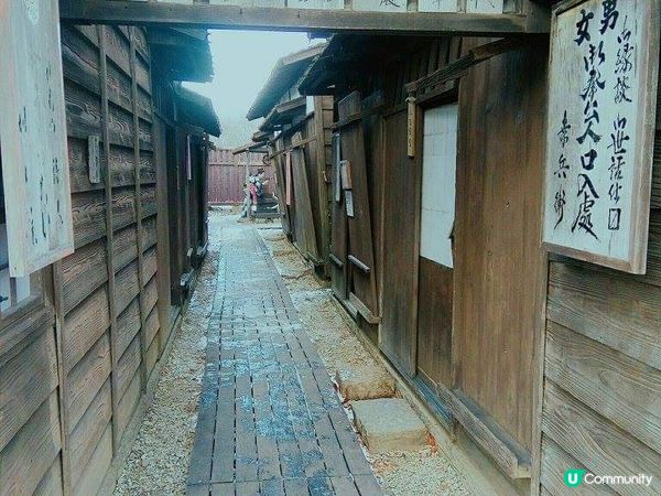 忍者卍武士，充滿江戶時代風格主題樂園的時代村