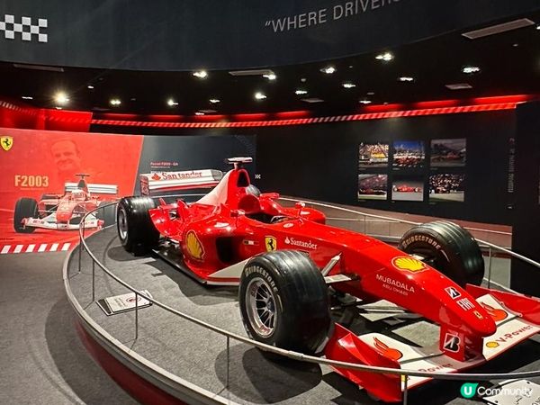 杜拜之旅其中一個行程係去阿布扎比的法拉利世界，車迷去到一定超...