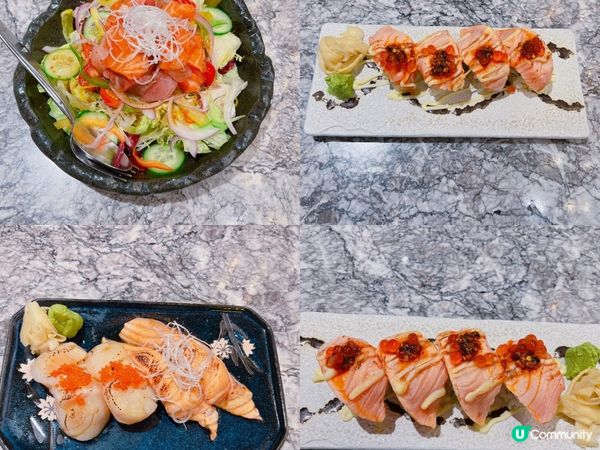 今晚就試咗間岩鹽日本料理，估唔到都幾有水準，食材夠新鮮