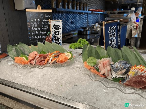 到深圳鹽田Hyatt staycation, 自助晚餐非常豐...