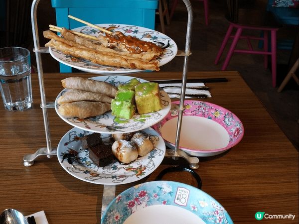 3層架tea set系列，曾經有段時間好鍾意食，覺得一個價錢...