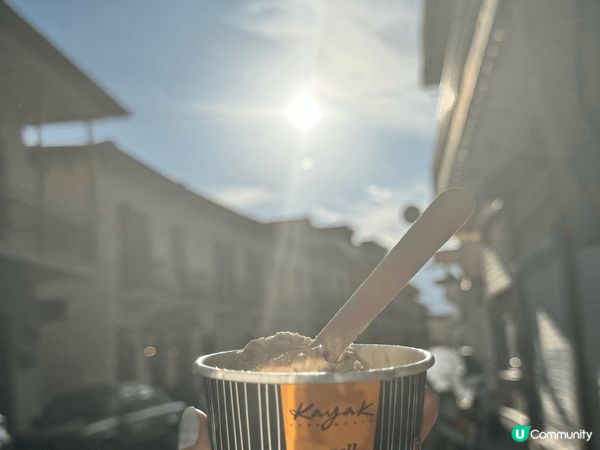 今次去希臘之旅，食?當地最出名?kayak雪糕?新鮮?牛奶配...