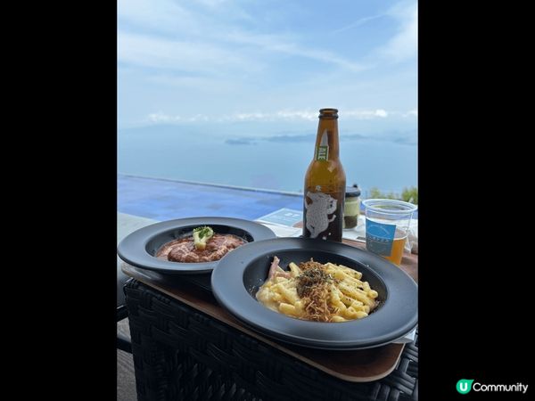?大晴天望住一望無際?琵琶湖飲啤酒嘆Lunch，超正呀！