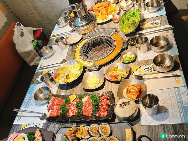 觀塘炑八親子餐廳，和家人一起吃烤肉，小朋友又可以有地方玩，值...