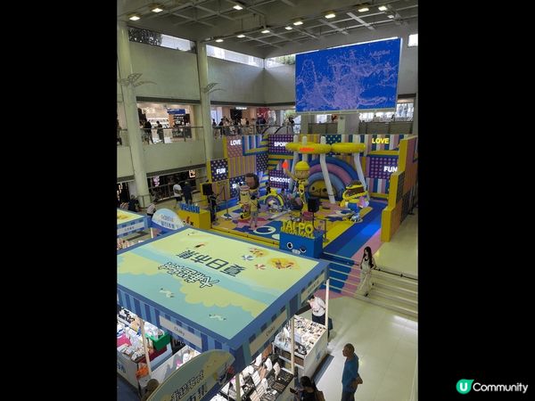 經過大埔超級城，而家有個好靚嘅打卡場景，係關於巴黎奧運會，有...