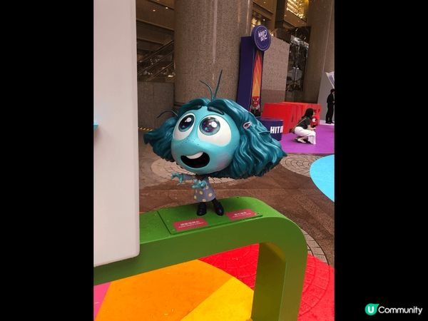 第一張是近期熱潮的電影Inside out 2,在銅鑼灣時代...