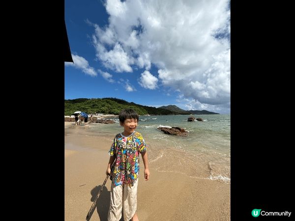 炎炎夏日由香港仔搭船到南丫島榕樹灣 