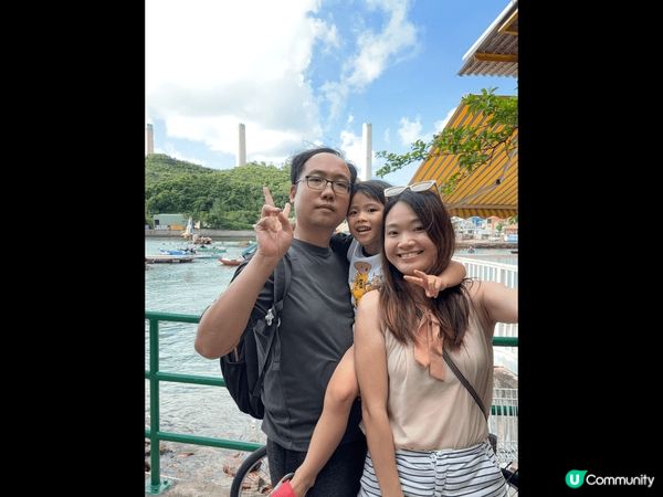 炎炎夏日由香港仔搭船到南丫島榕樹灣 