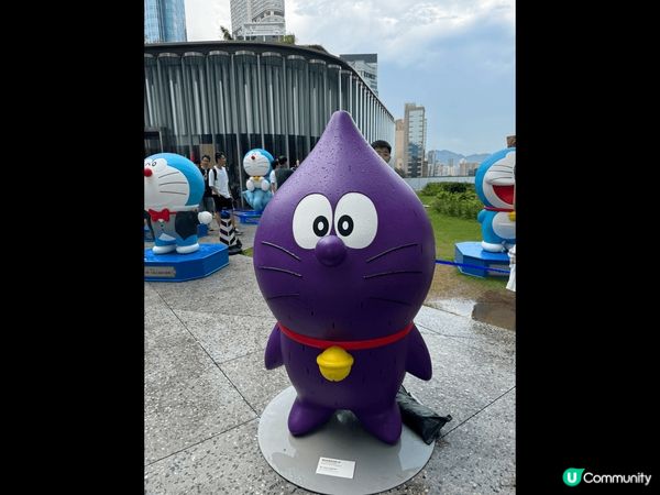 多啦A夢難得黎到香港，當然要去睇下啦，一開始搶唔到飛，好彩之...