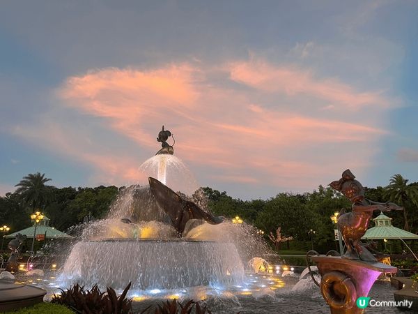 香港有迪士尼這樣如夢似幻的景色，有充滿花香的與鮮花佈置的餐廳...