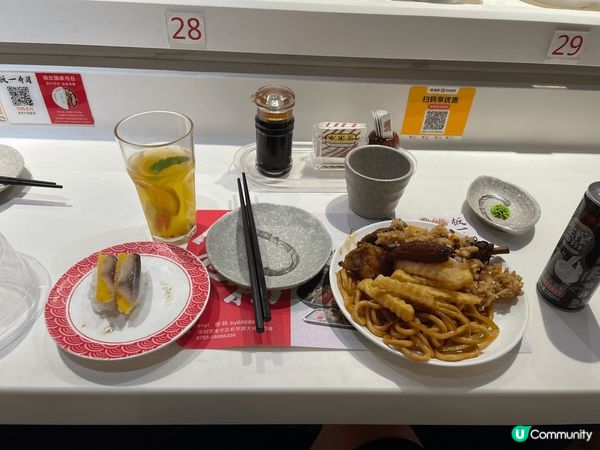 位於龍華大潤發的板一壽司，90分鐘任食

