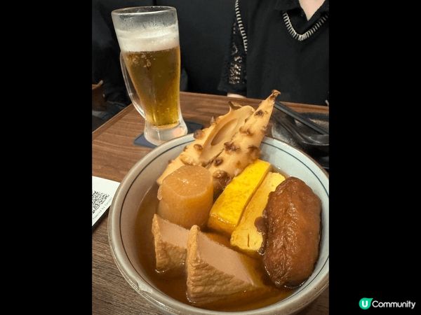 樓上日式關東煮居酒屋，位於銅鑼灣。營業於晚上及深宵。食物質素...