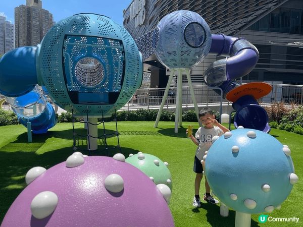 同小朋友黎到元朗yoho, 緊係要同佢玩餐飽，yoho 入面...