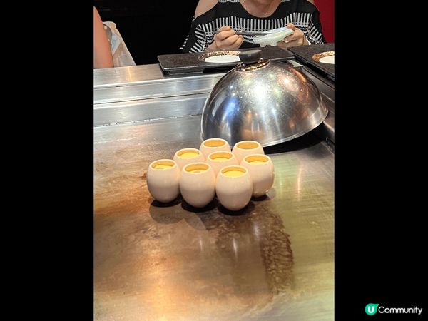 秋田鐵板燒，食物新鮮，廚師廚藝精湛，海洋新鮮，食物煮埋剛剛好...