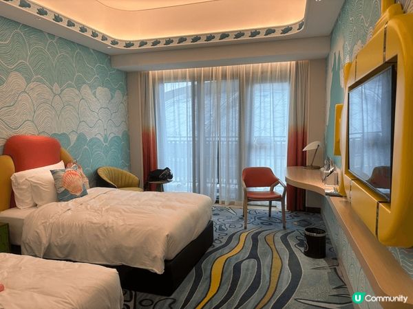 第一次到長隆飛船?酒店，感覺好?正?。