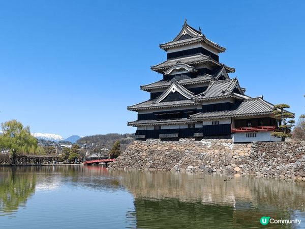 2024 到訪日本名城松本城！當日天氣很好，非常幸運可以影到...