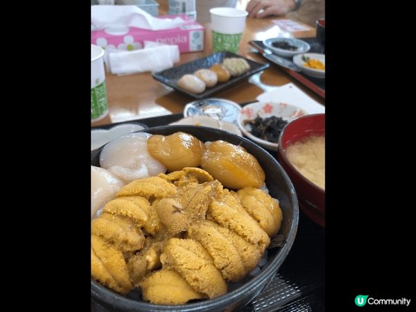 去到北海道稚內，一定要食2樣野1海膽2帆立貝！真係超級甜，超...