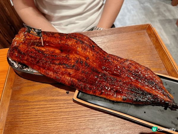超巨大鰻魚飯，一人難以食曬，用?打卡呃like絕對冇問題