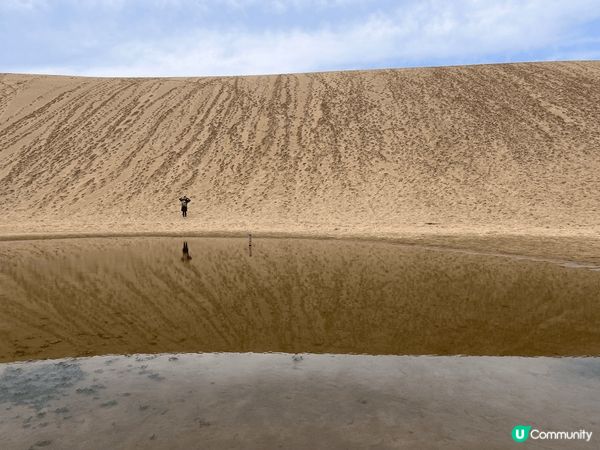 日本的鳥取沙丘是集合藝術與大自然的地方，廣闊無邊的沙洲配搭衛...