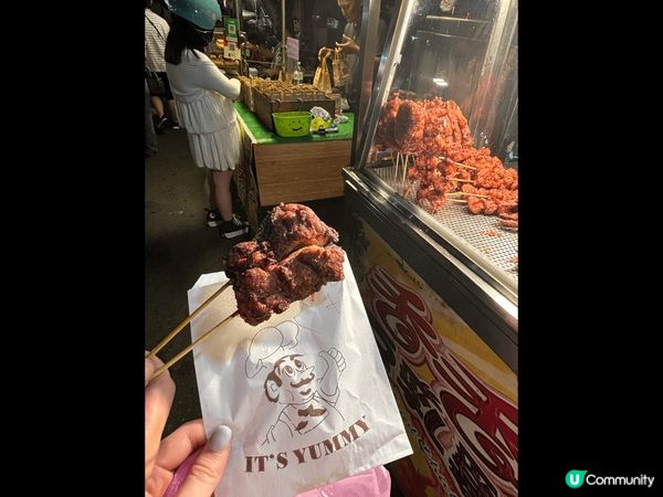 台中旅遊推薦旱溪觀光夜市！食物種類多樣化，重複的不多，每樣小...