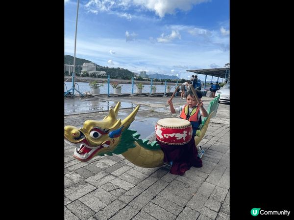 端午節親身體驗扒龍舟，真正活動中學習，超正的親子活動，齊齊來...