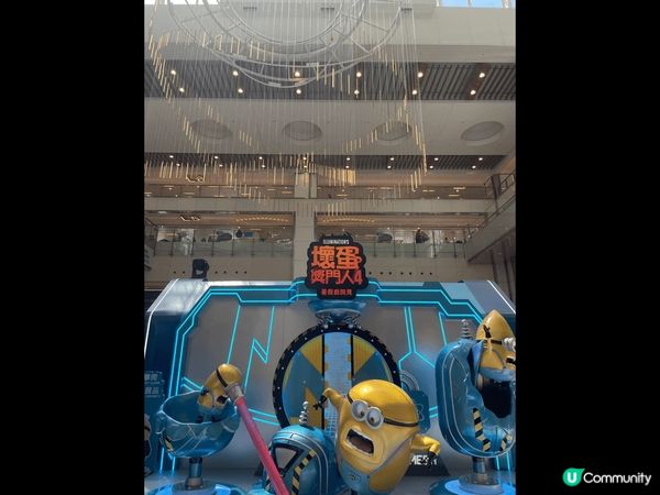 沙田新城市廣場 小黃人特展 巨可愛