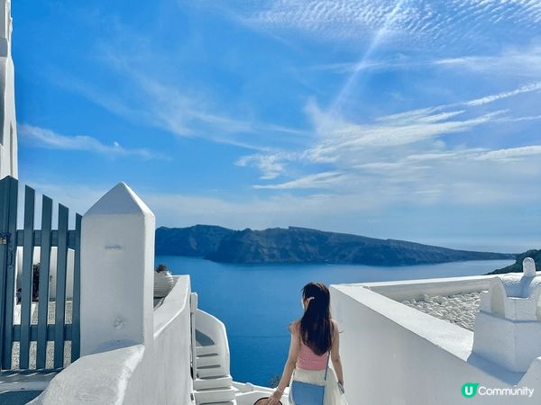 希臘最出名?聖托里尼，一個藍白童話世界。沈醉於浪漫童話的憧憬...