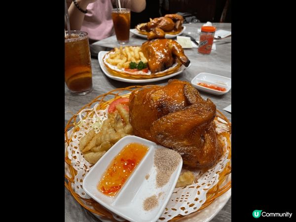 灣仔的薔紅招牌炸子雞 超級肉嫩多汁，深圳的脆鮮生 脆肉鯇新鮮...