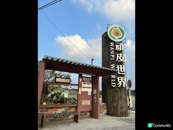台南頑皮世界動物園有很多可愛小動物 可以近距離接觸水豚同草泥...