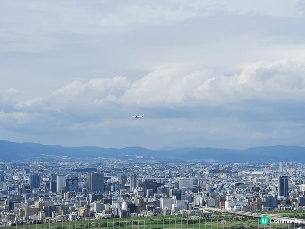 大阪梅田空中庭園的藍天大廈展望台，可以高空遠眺，觀景一流