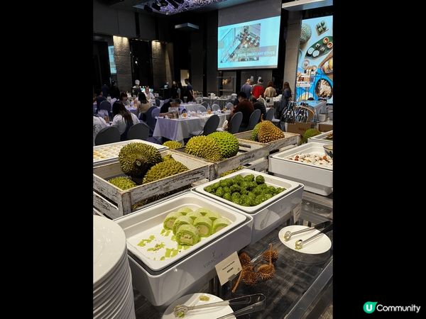 第六屆維港薈馬來西亞榴槤節自助餐，每位一客榴槤拼盤，食勻各種...