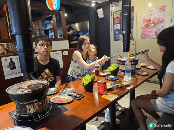 深圳BAKA大阪燒肉放題任飲任食，炭爐燒肉夠風味，超抵啊，人...
